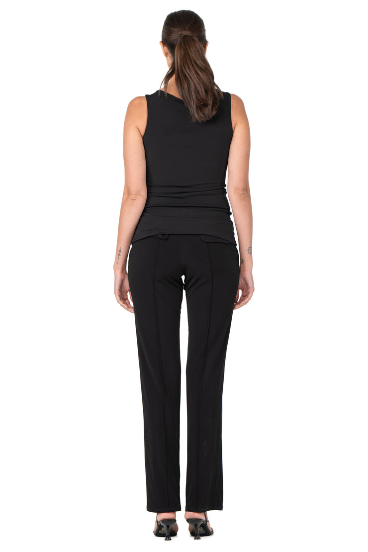 S/L V Braided Front Top