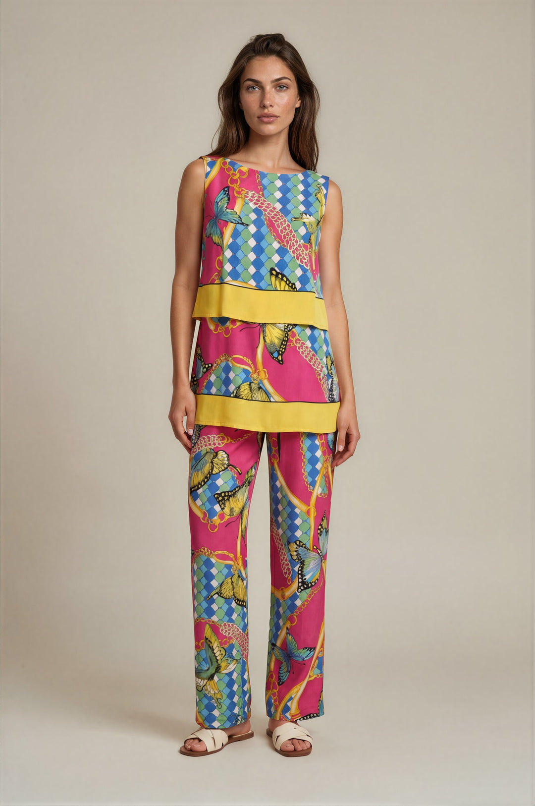 DRAWSTRING FULL LONG PANTS
