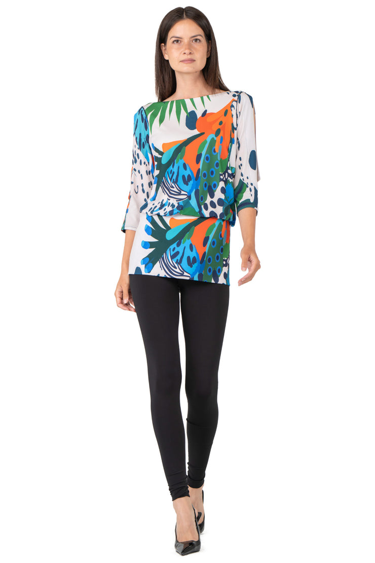 Slit Sleeve Tunic