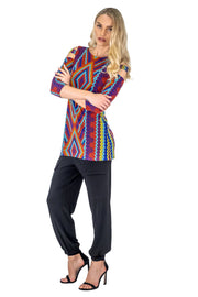 Strappy Shoulder Detail Tunic