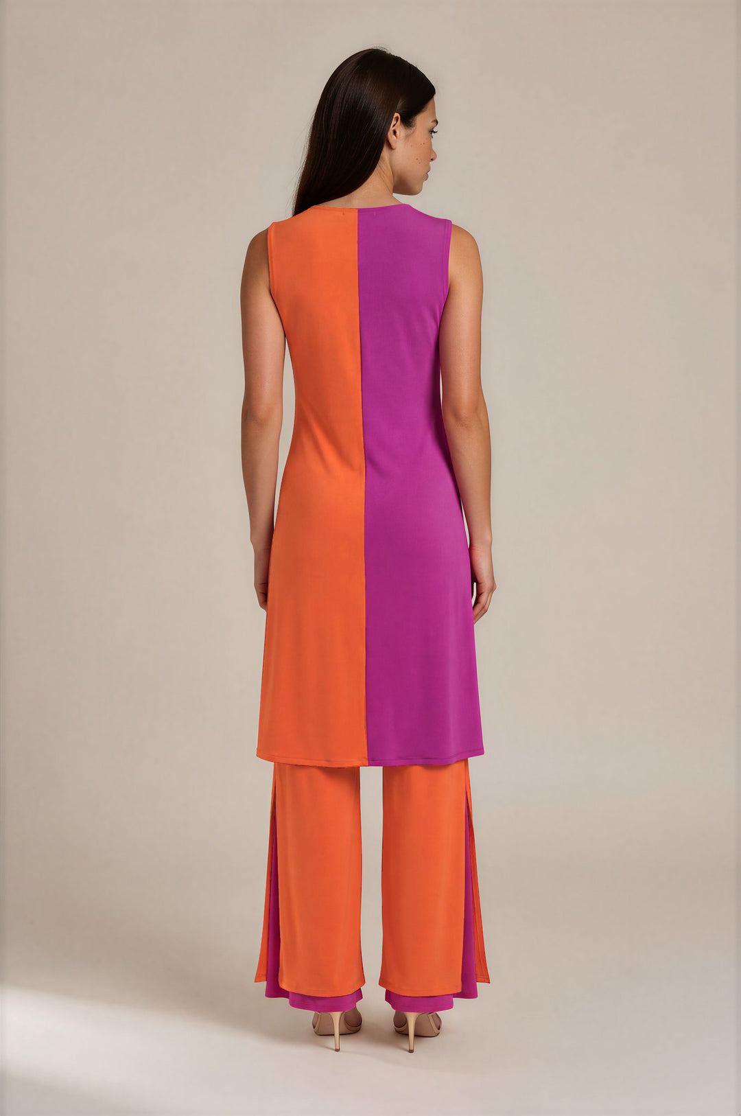Mock Wrap Long Tunic