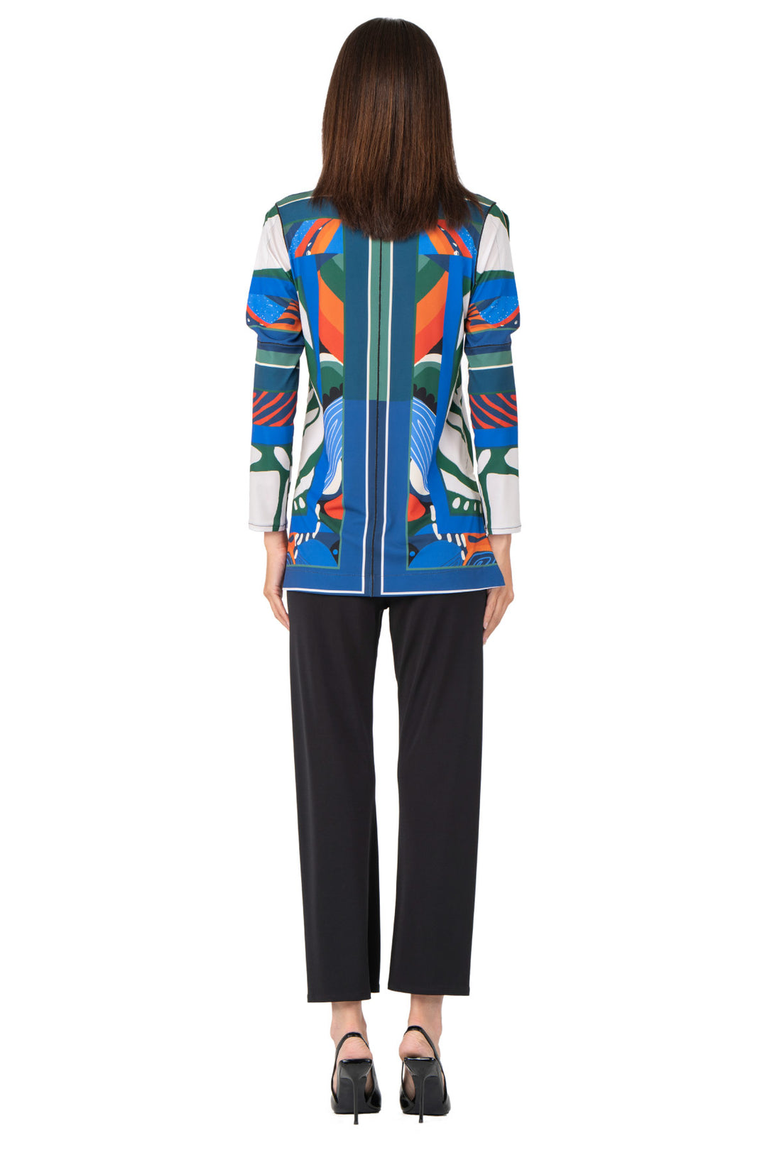 3/4 Slit Sleeve w/ Cuff Simple Tunic