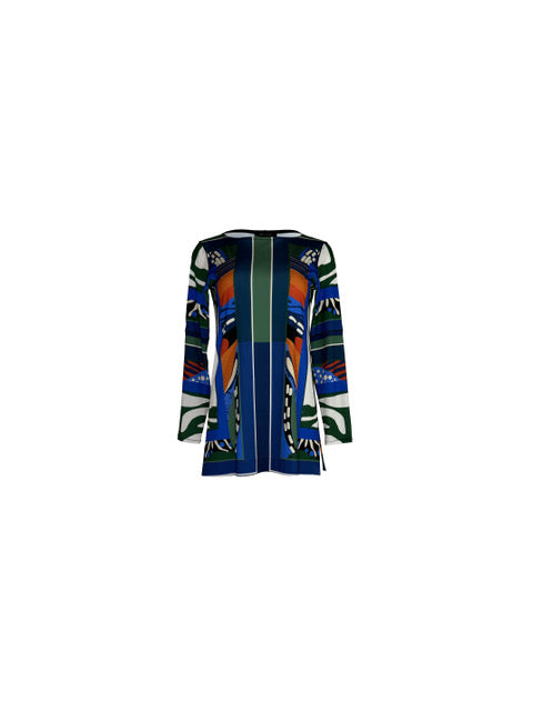 3/4 Slit Sleeve w/ Cuff Simple Tunic