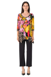 3/4 Sleeve Boho Tunic