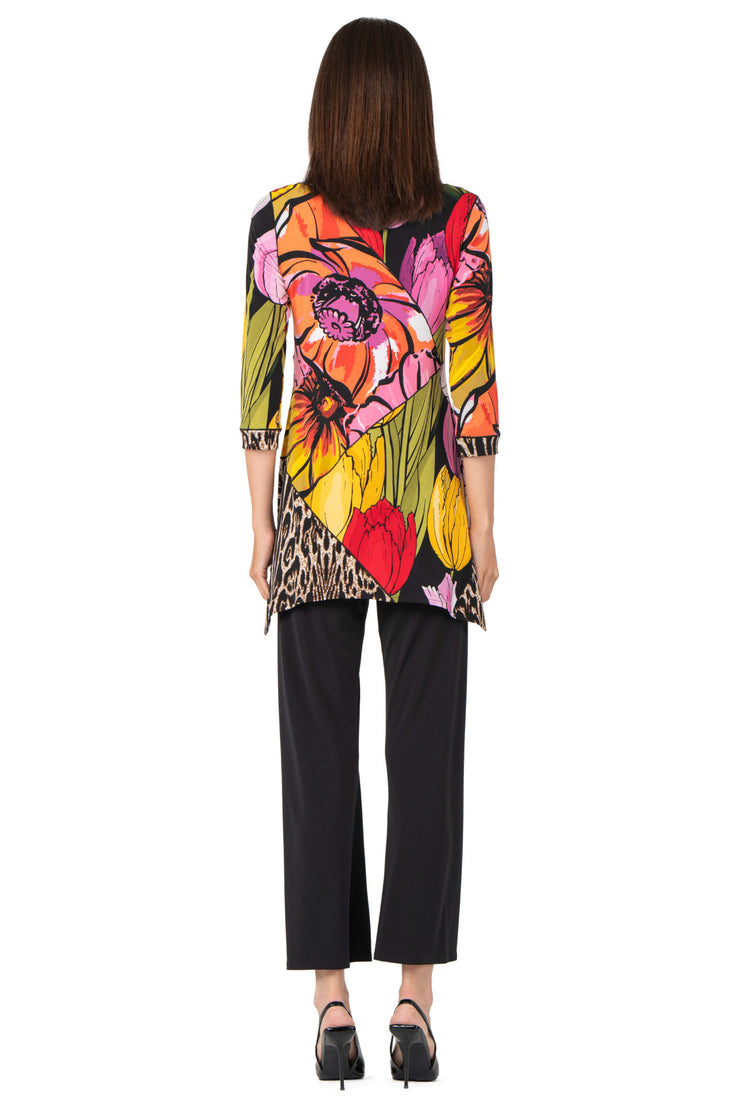 3/4 Sleeve Boho Tunic