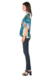 V Neck Back Yoke Tunic