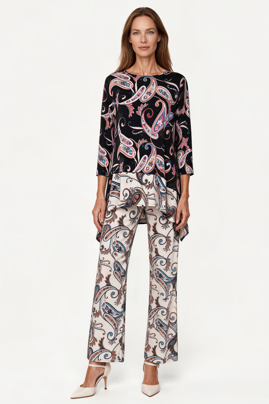Side Seam Pocket Palazzo Pants