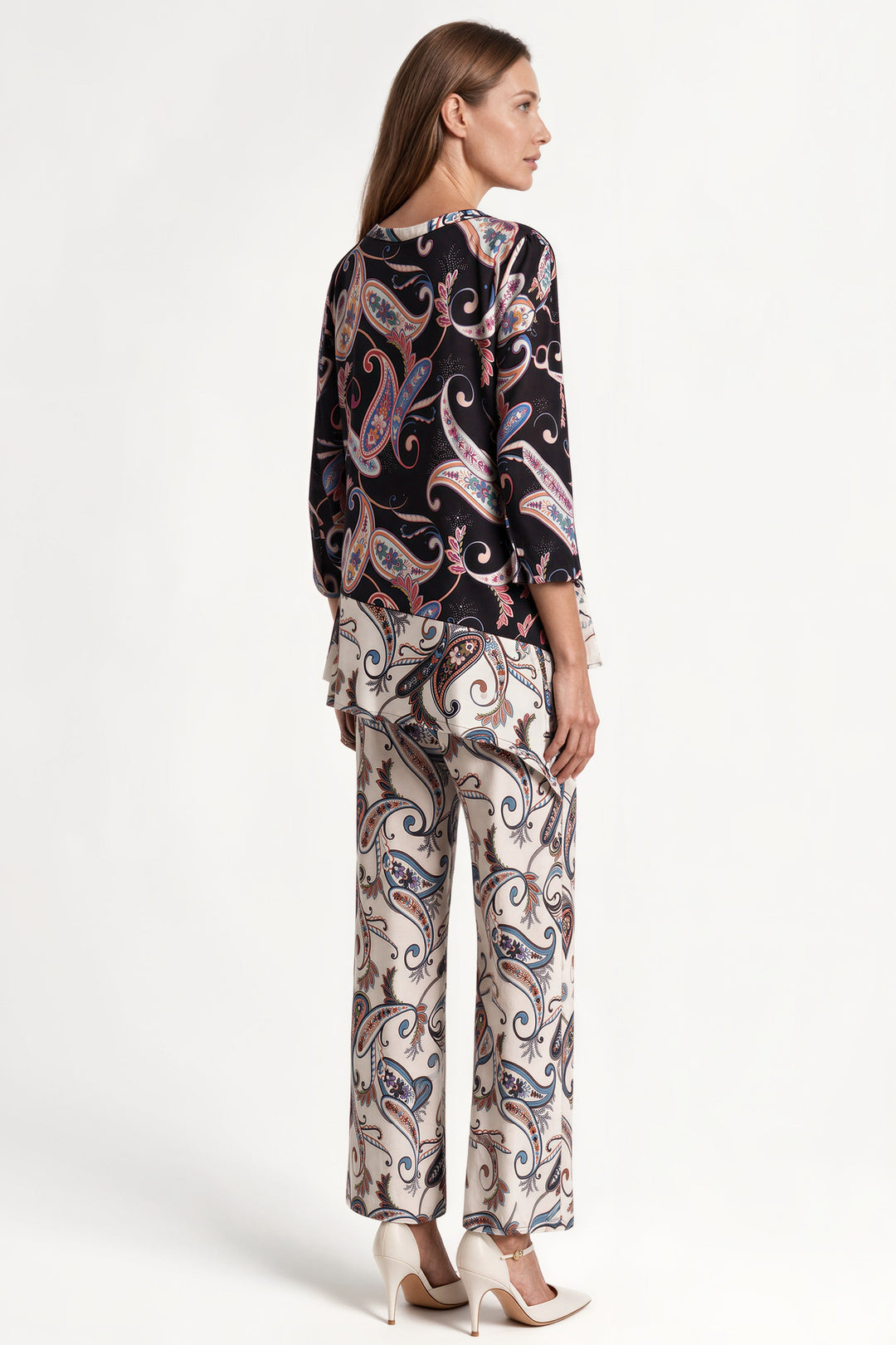 Side Seam Pocket Palazzo Pants
