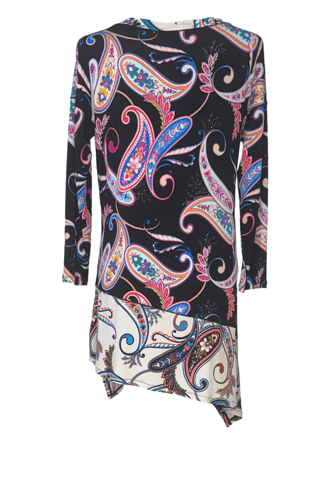 Neck Band Easy Draped Single Layer Tunic