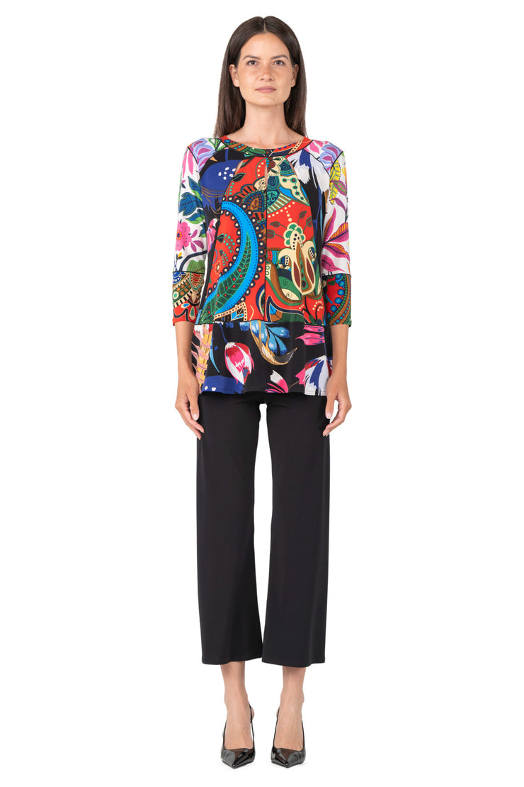 Five Beams Banded Tunic
