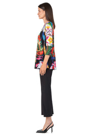 Five Beams Banded Tunic