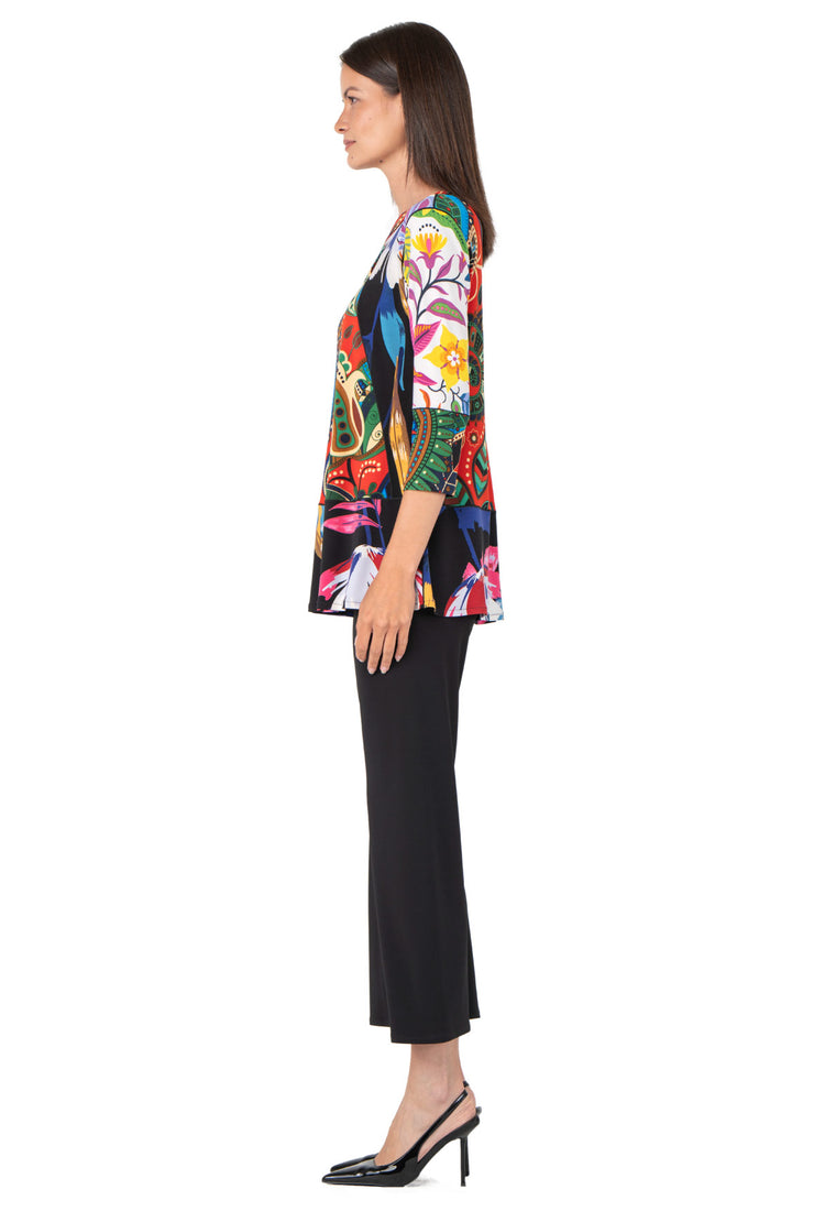 Five Beams Banded Tunic