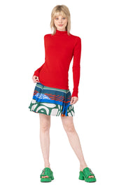 Kadas Mock Neck Long Sleeve Top