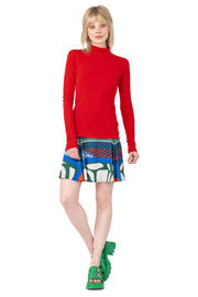 Kadas Mock Neck Long Sleeve Top