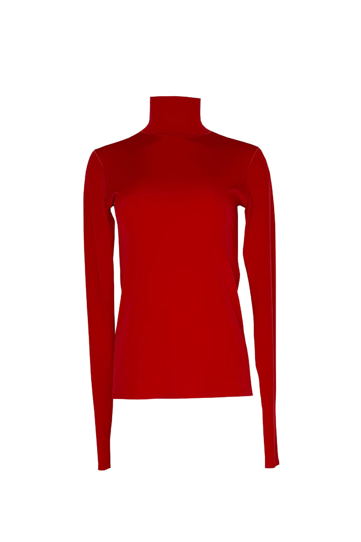 Kadas Mock Neck Long Sleeve Top