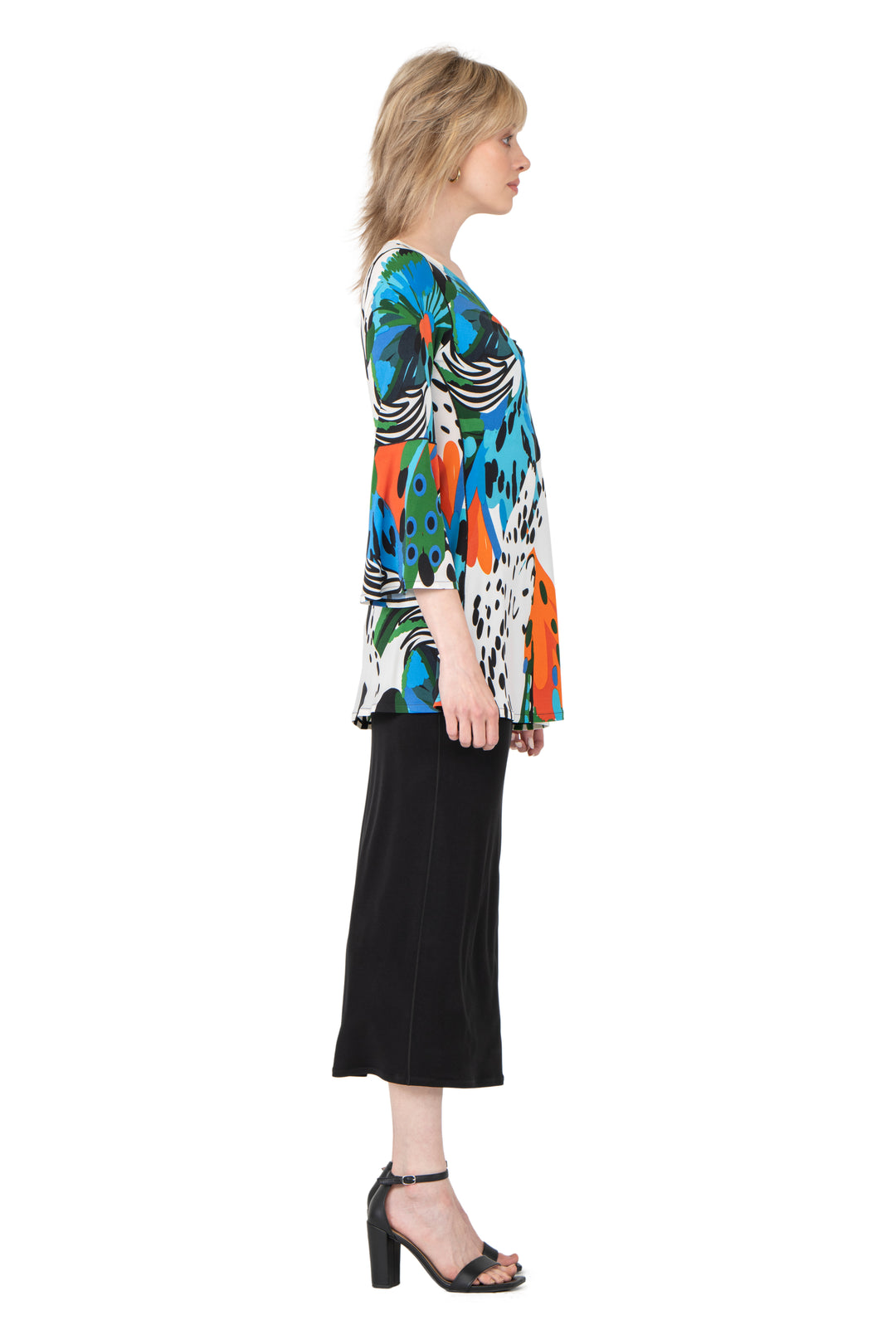 Turn Bell Sleeve Tunic
