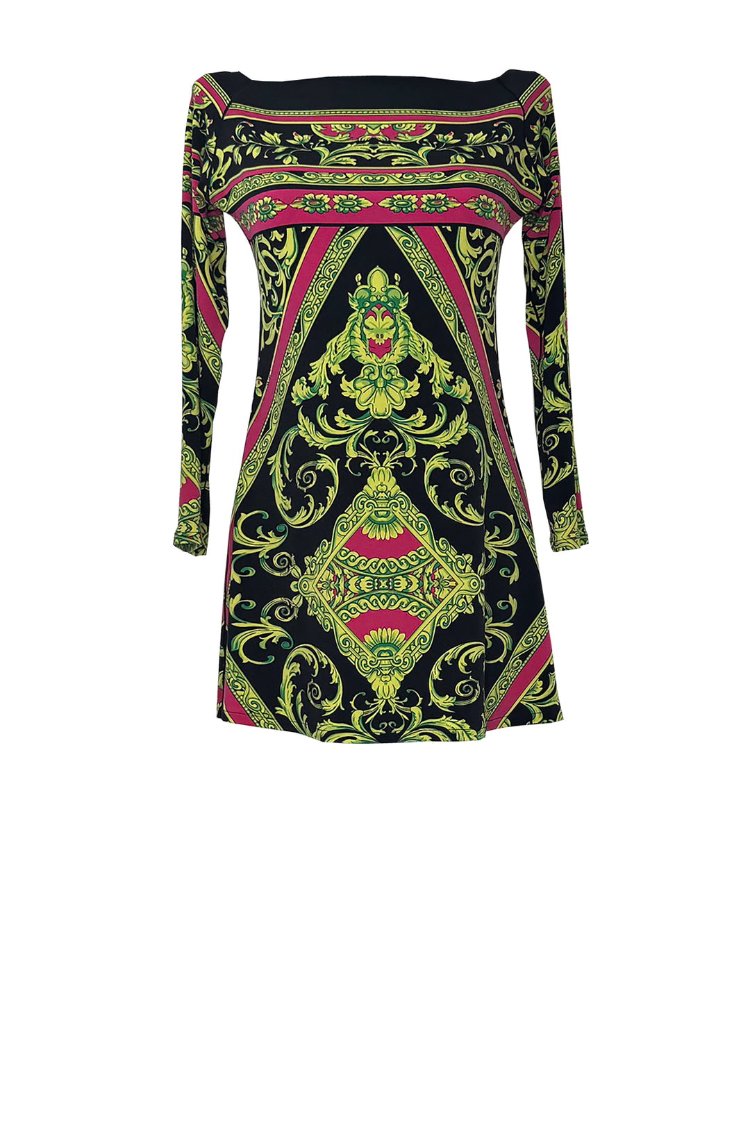 WIDE BATEAU LONG SLEEVE TUNIC