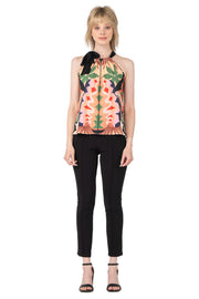 Neck Tie Loose Top