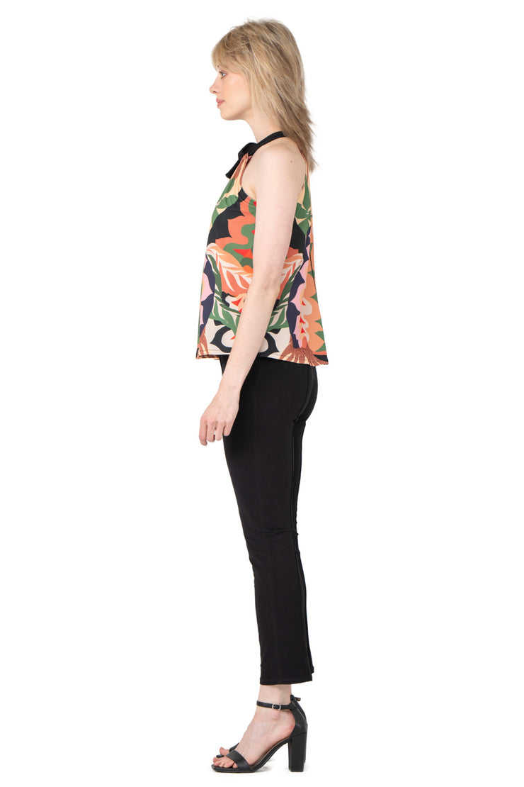 Neck Tie Loose Top