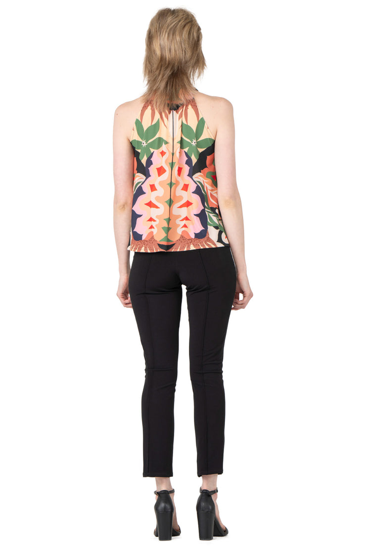 Neck Tie Loose Top
