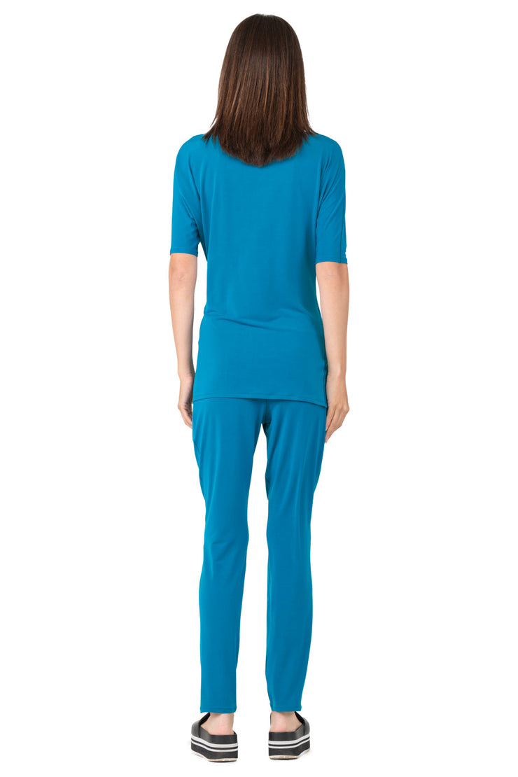 Draped One Shoulder Top