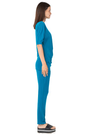 Draped One Shoulder Top
