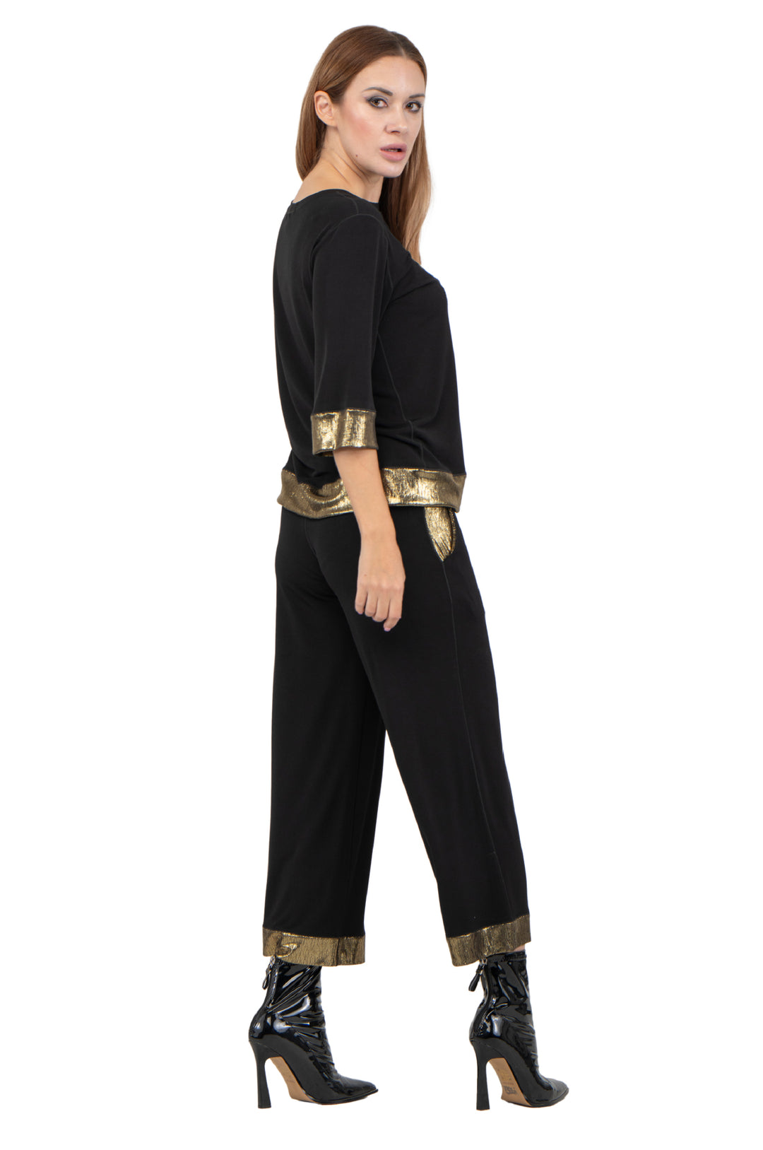 Elbow Sleeve Banned Top