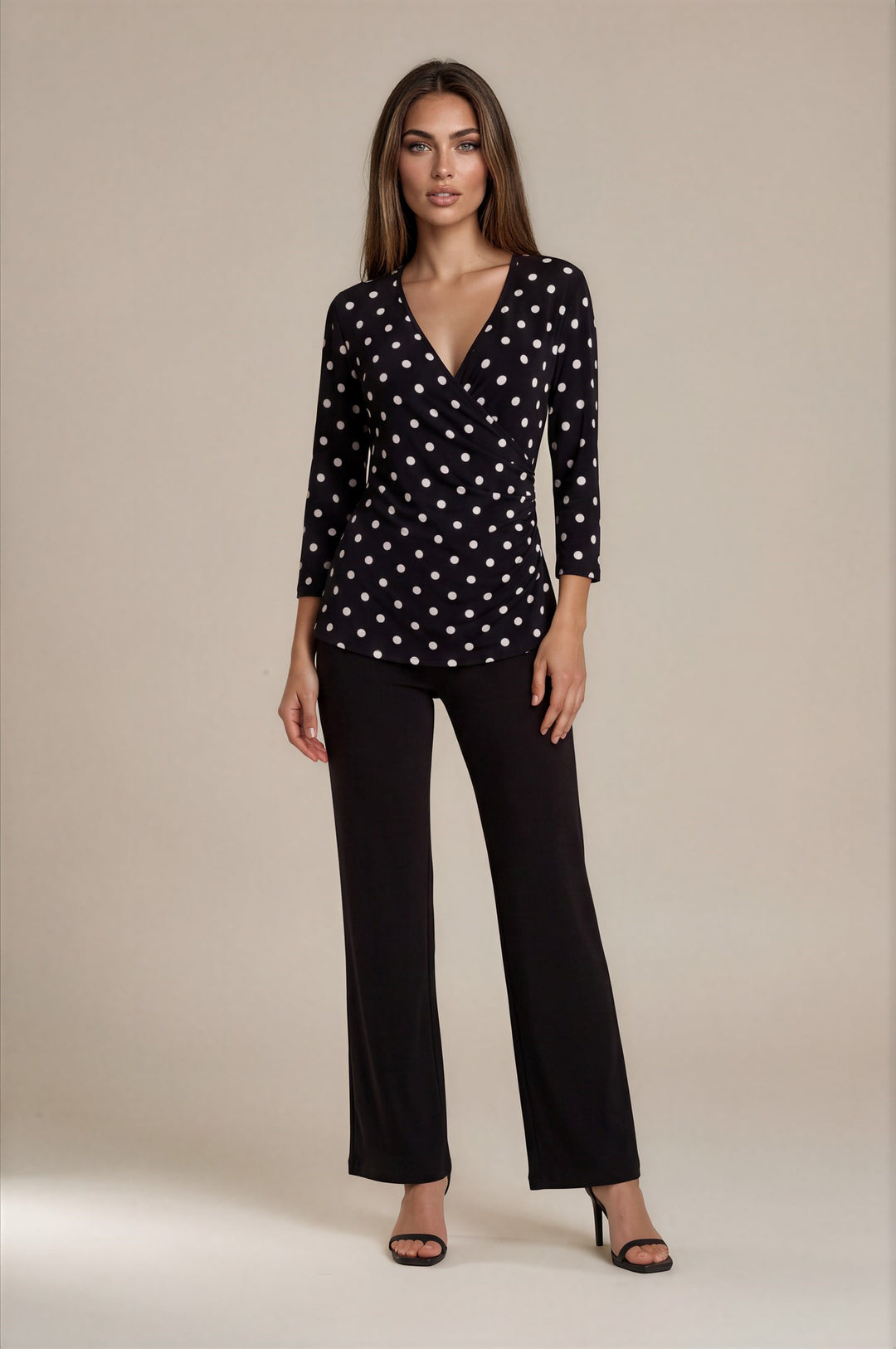 Fold Over 3/4 SLEEVE TOP