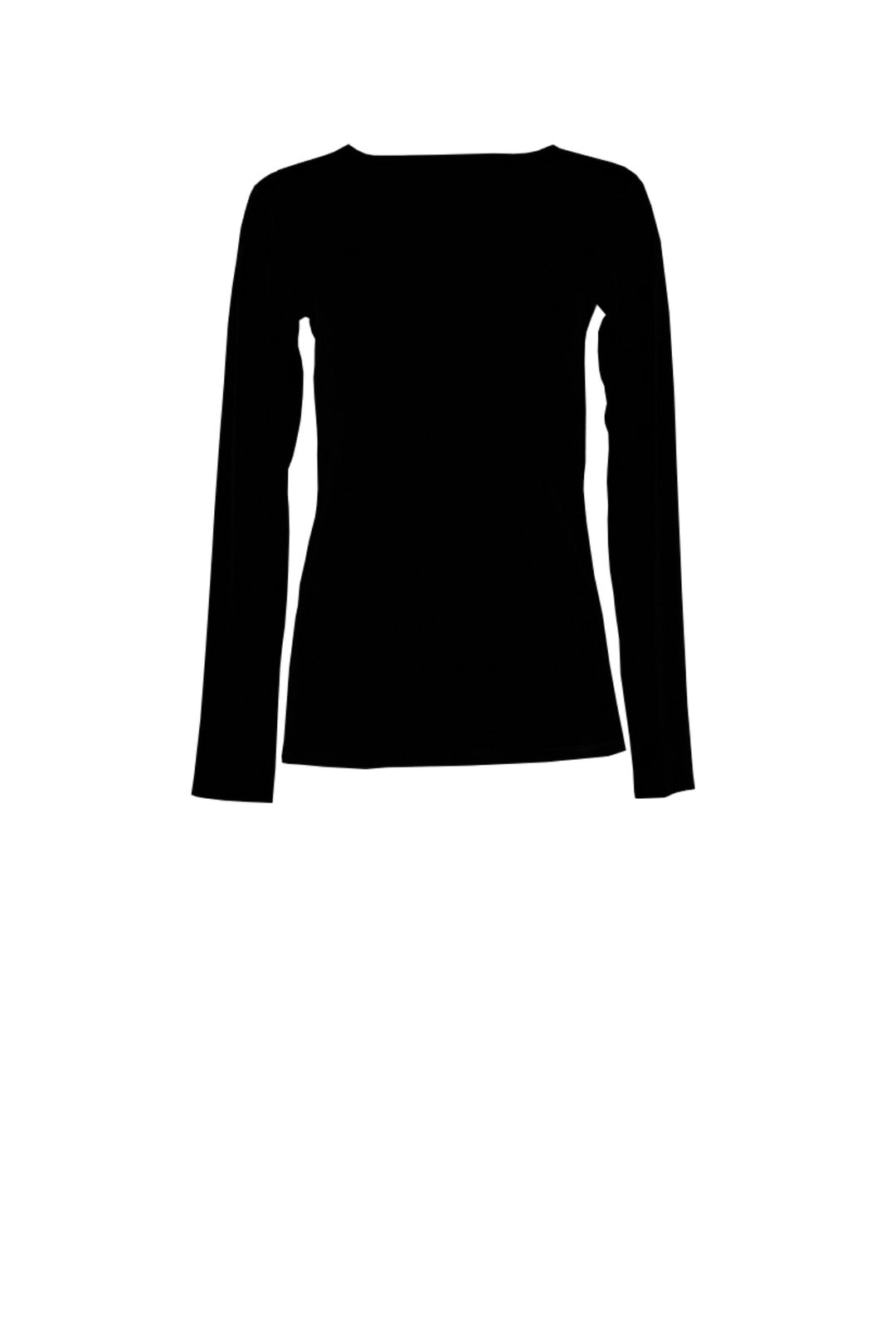 ACTIVE LINE SINGLE LAYERED LONG SLEEVE CREW NECK TOP