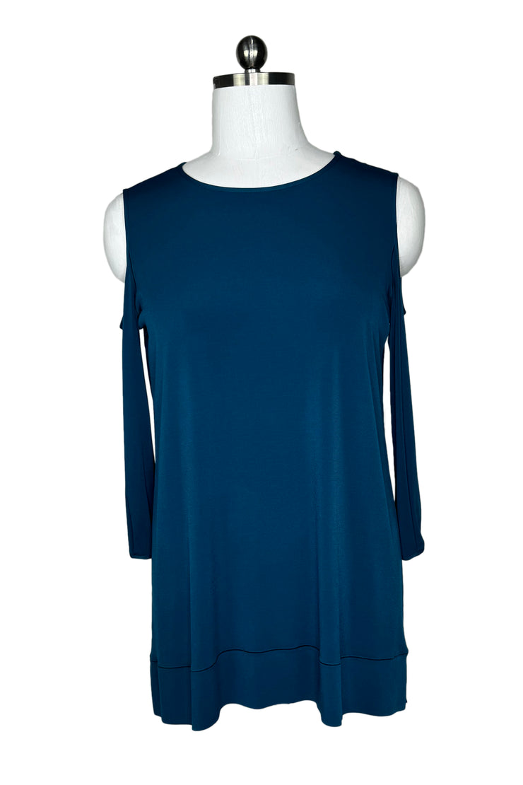 Open shoulder 3/4 sleeve tunic