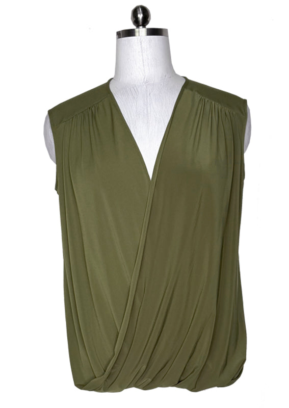 Fold back front vest