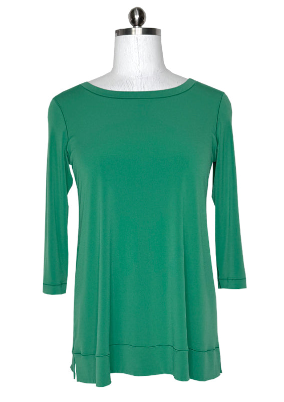 3/4 sleeve single layer tunic