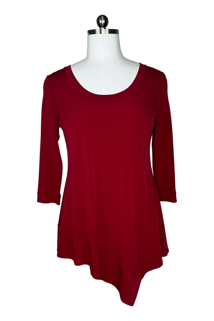 Savannah boatneck 3/4 sleeve tunic