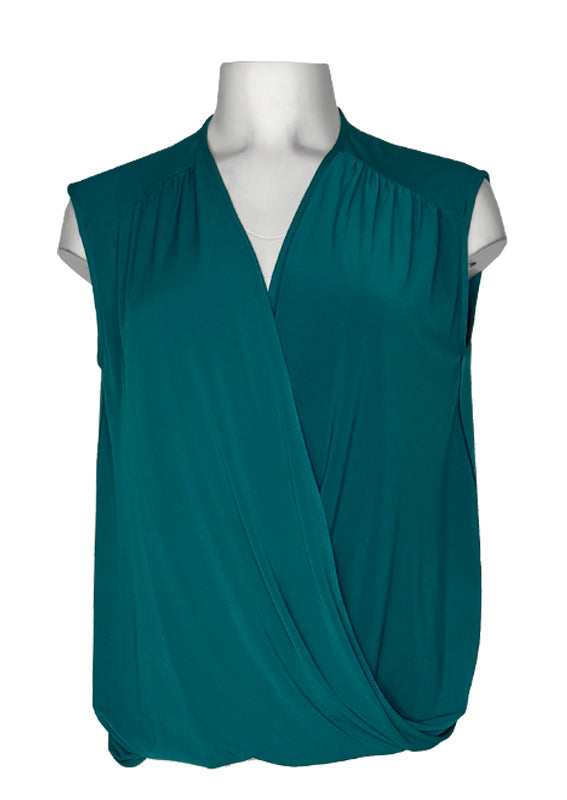 Fold back front vest