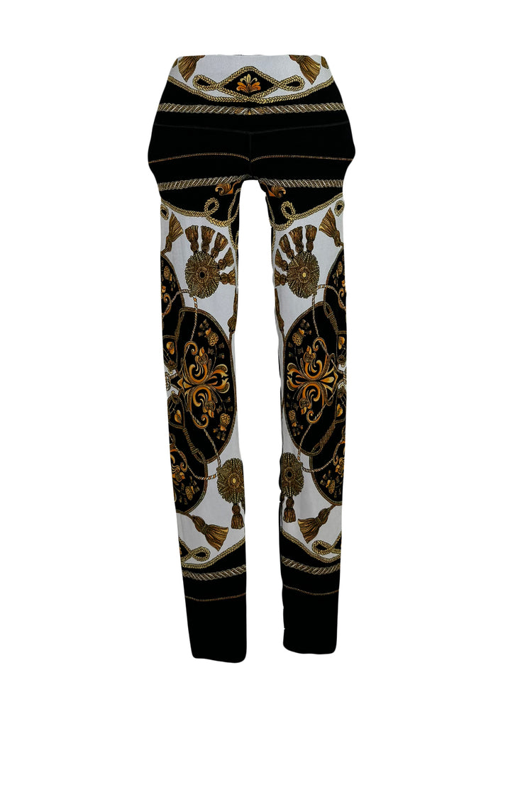 Waistband double layer laggings