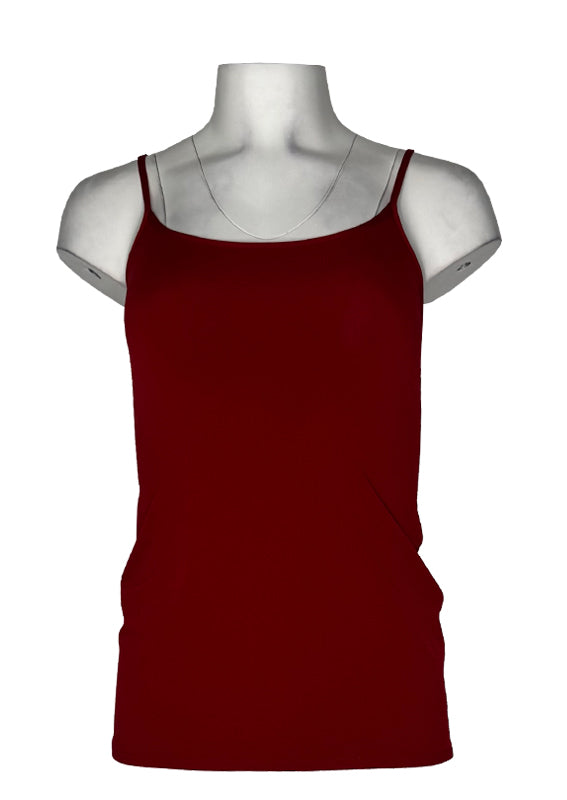 Spaghetti strap basic tunic