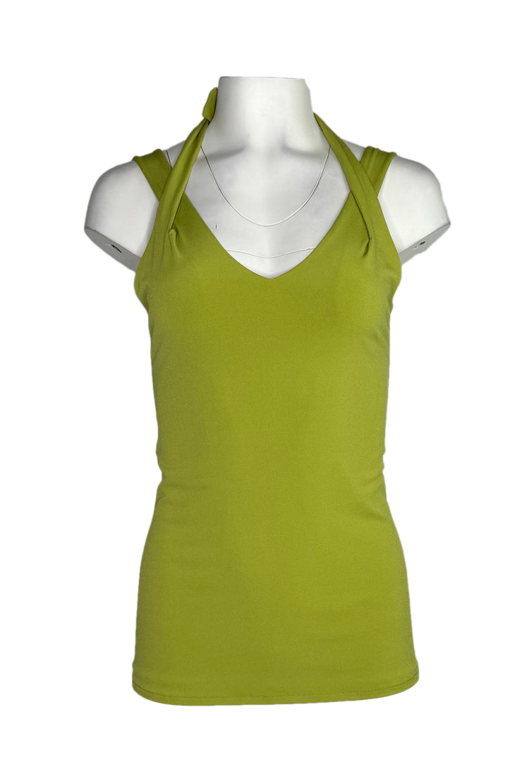 Sleeveless double strap top