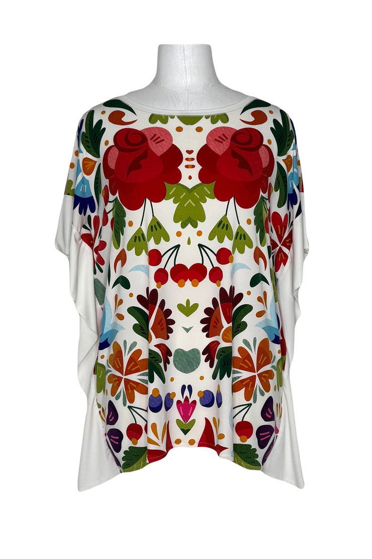 Square banded tunic