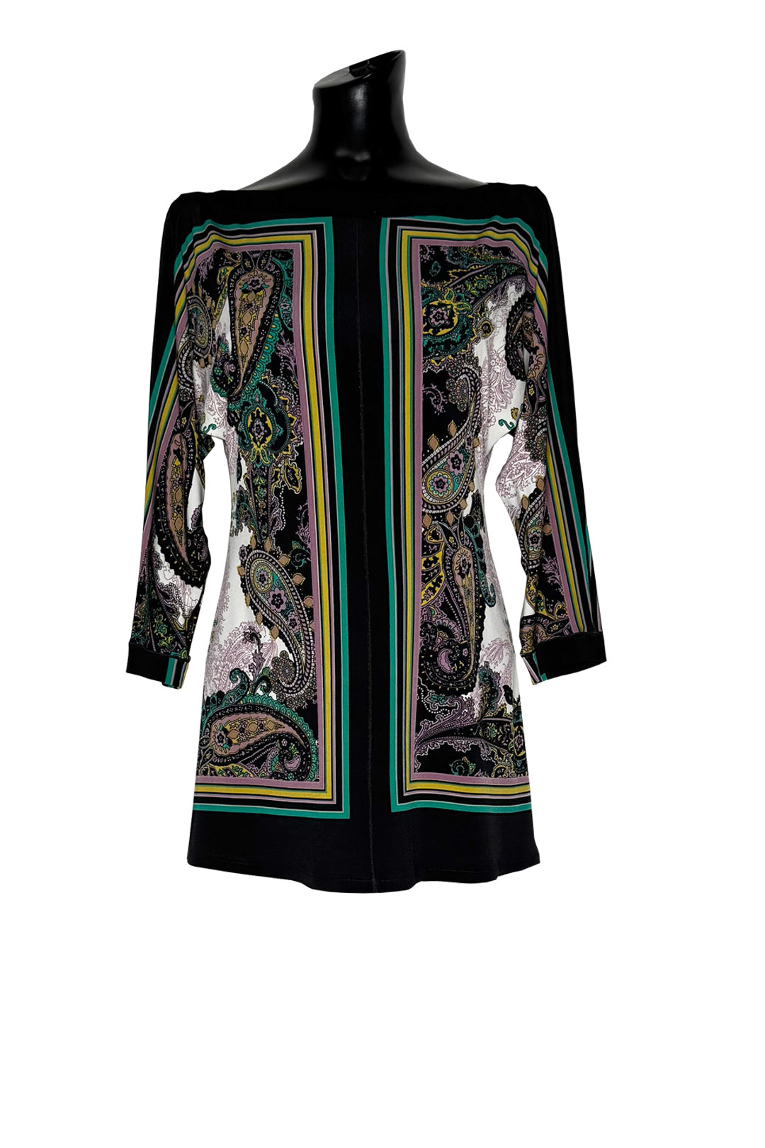 3/4 sleeve single layer tunic