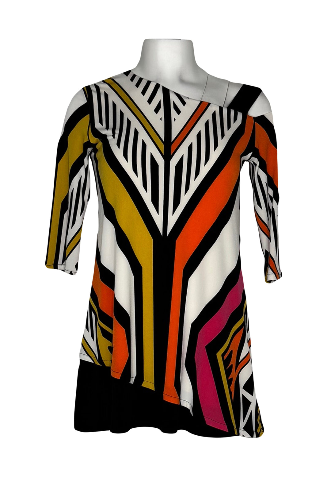Shoulder strap double layer tunic