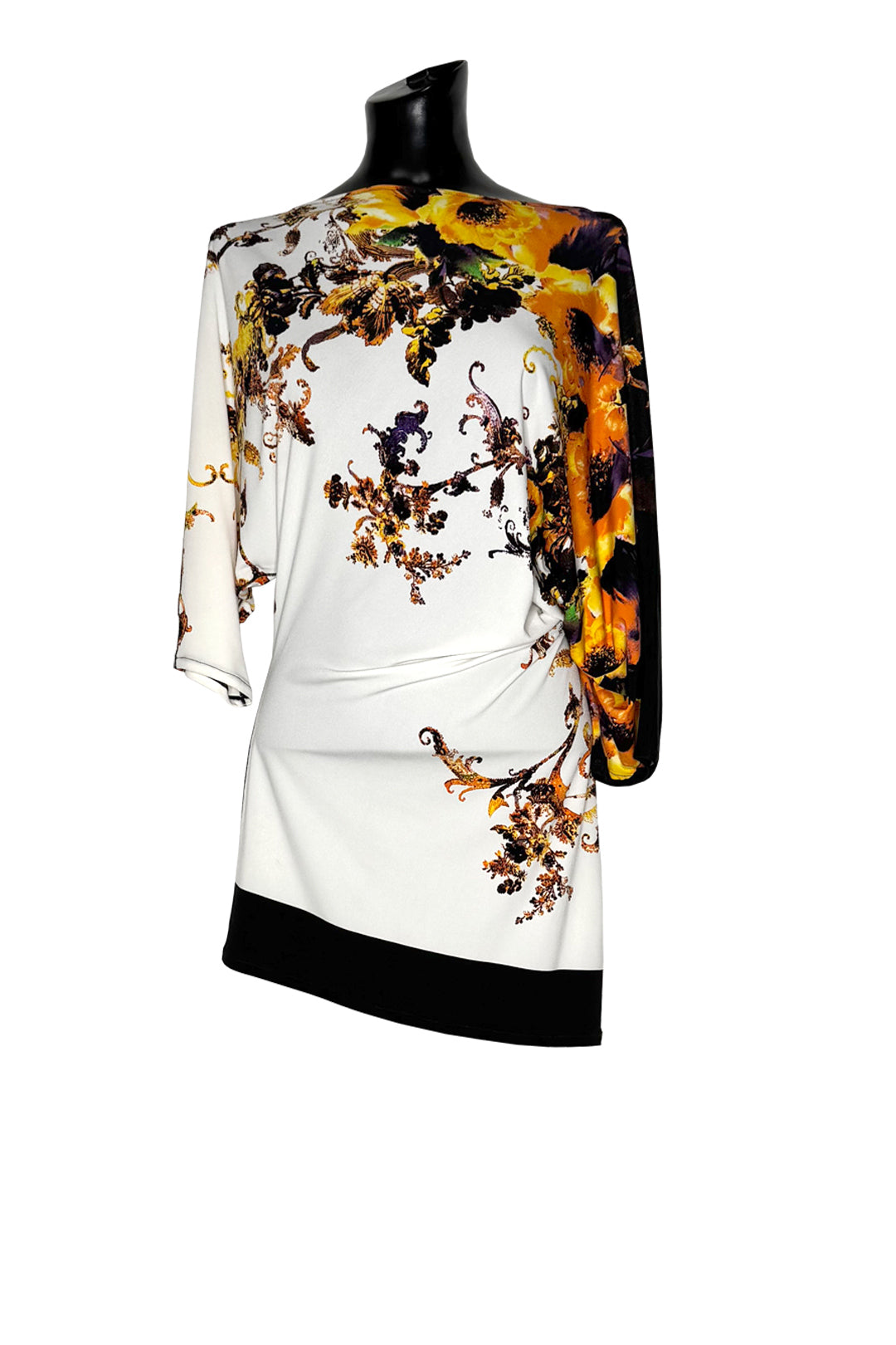 Twisted single layer tunic