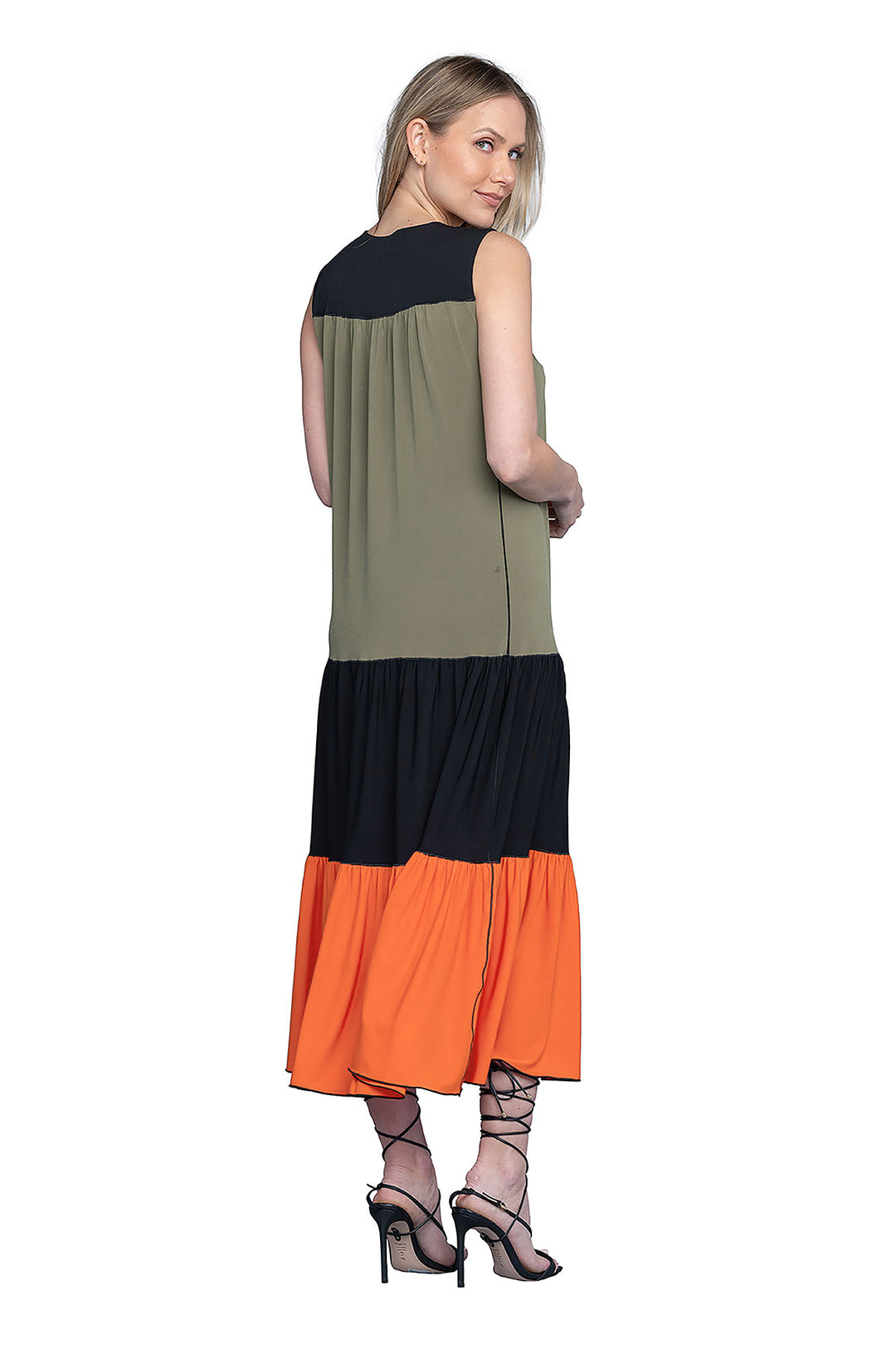 Yoke Tier Dress