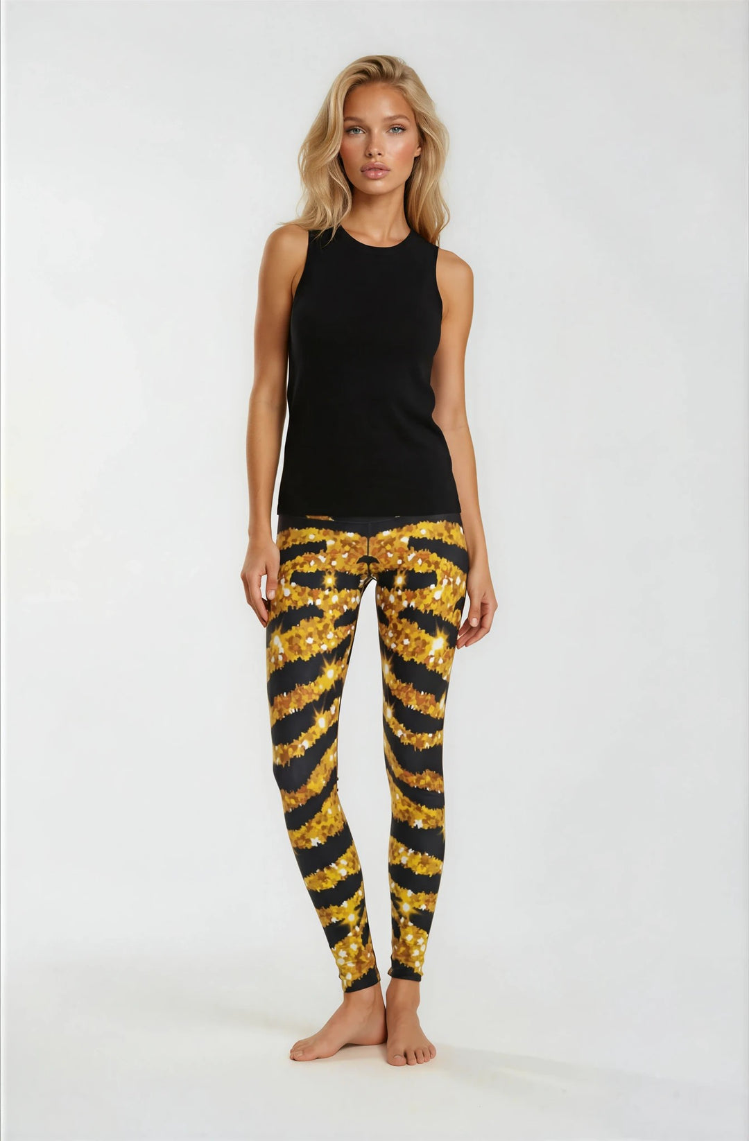 High Waist Double Layered Yoga Pants