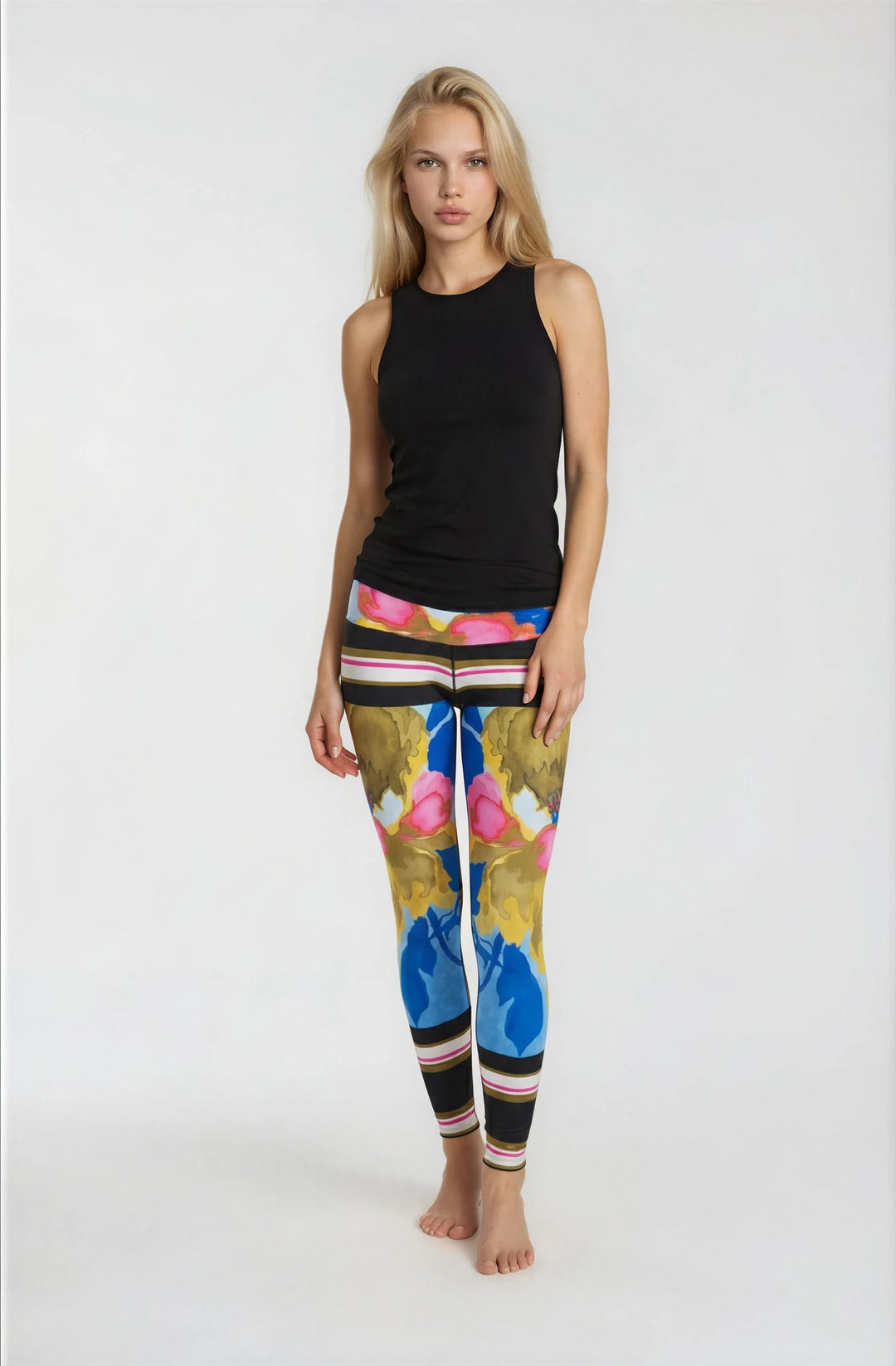 High Waist Double Layered Yoga Pants