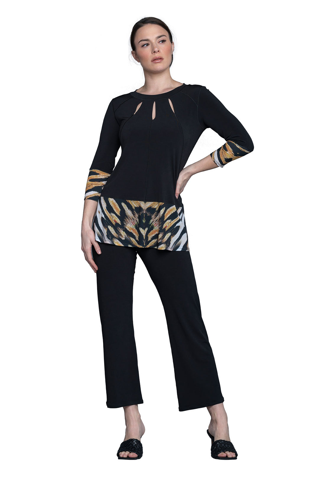 Five Beams Banded Tunic