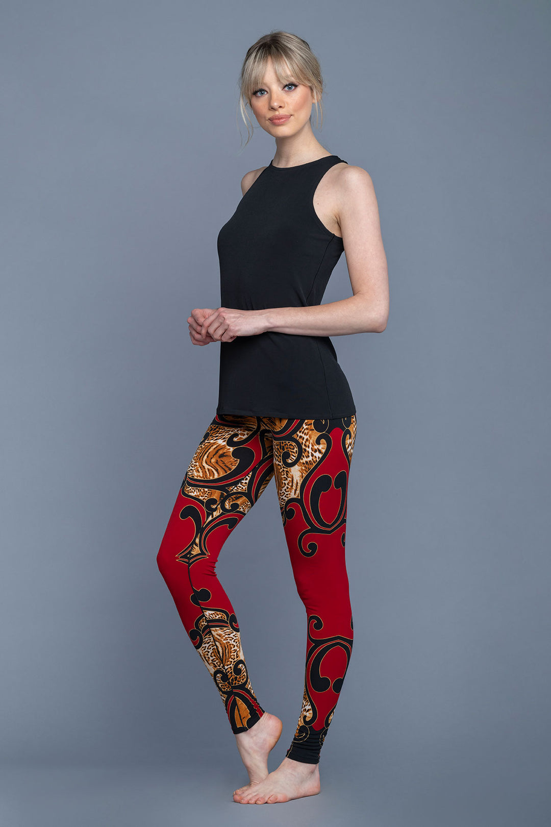 High Waist Single Layered Yoga Pants