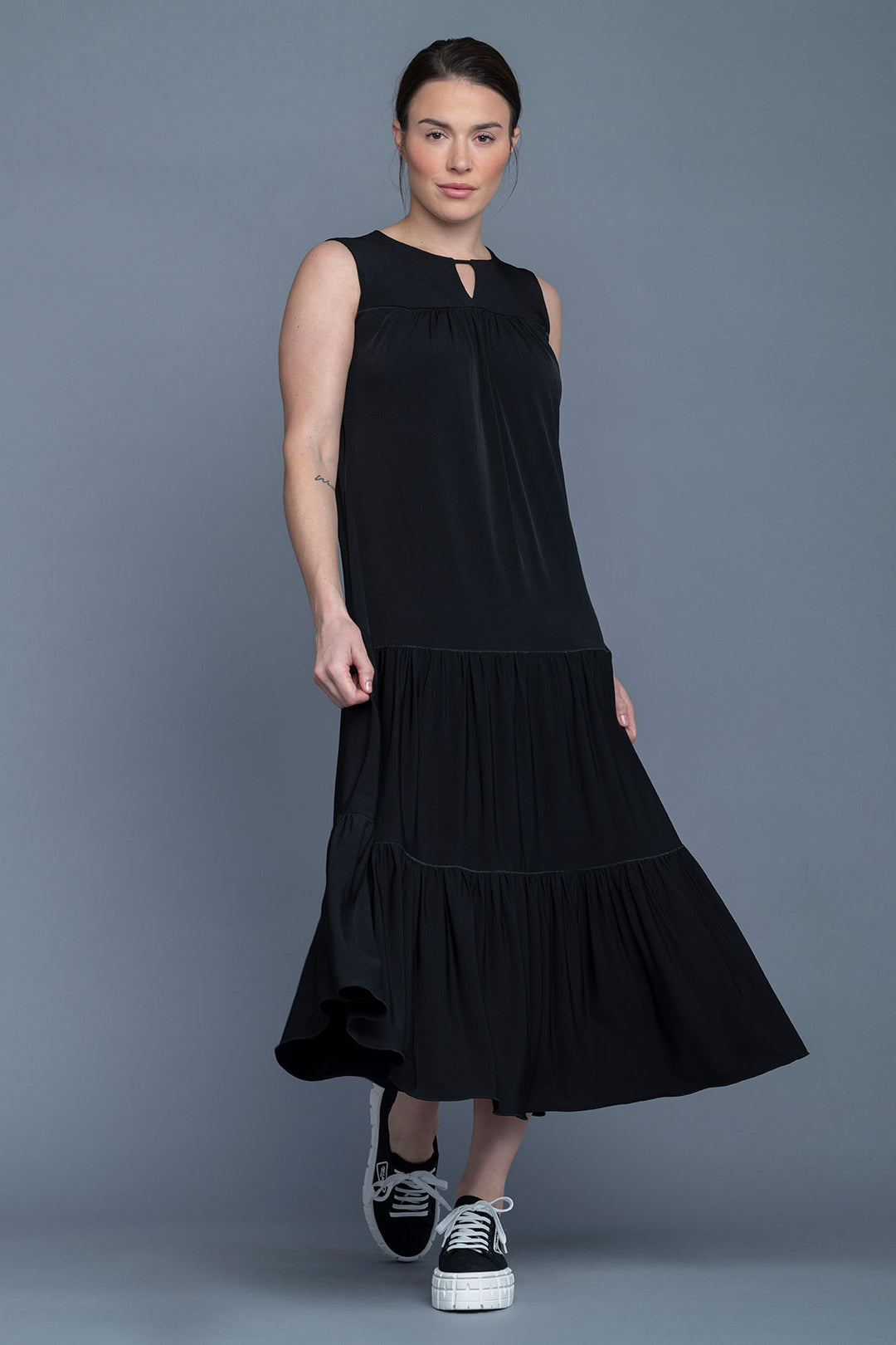 Yoke Tier Dress