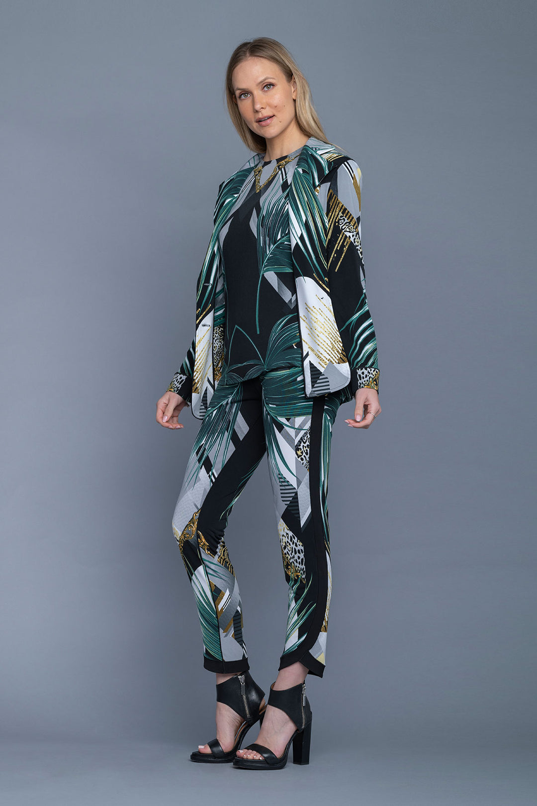 Curve Side Insert Single Layered Pants