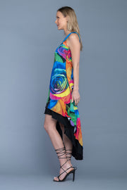 Turnover Hi Low Tank Dress