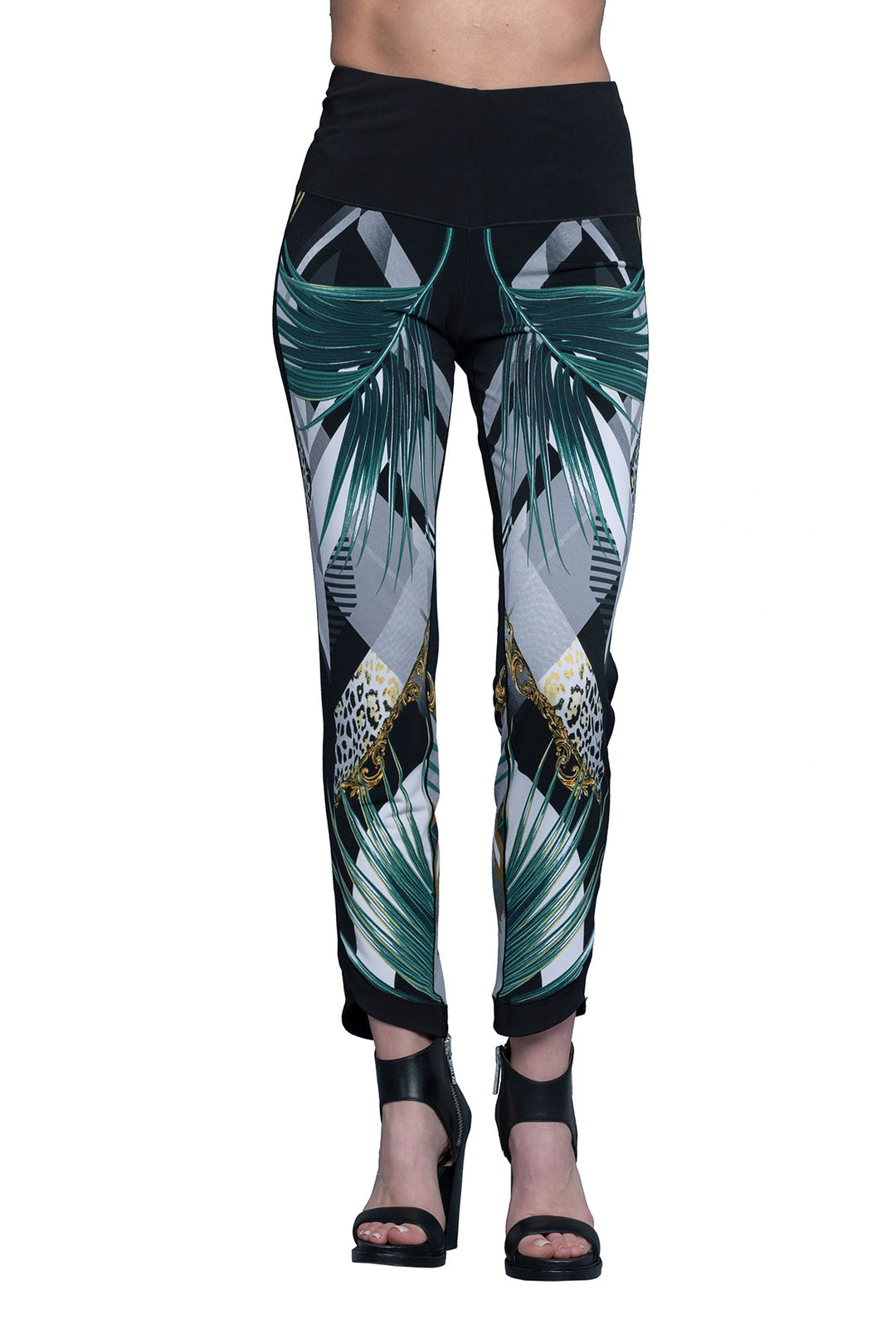 Curve Side Insert Single Layered Pants